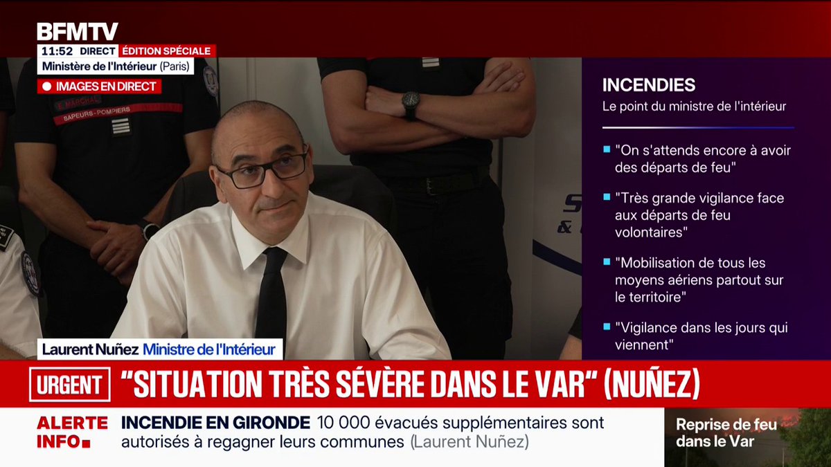 🔴🇫🇷🇪🇸 FLASH - Pour Laurent Nunez, ministre de l'intérieur, "IL N'EST ABSOLUMENT PAS QUESTION" que l'Espagne quitte la zone Schengen.