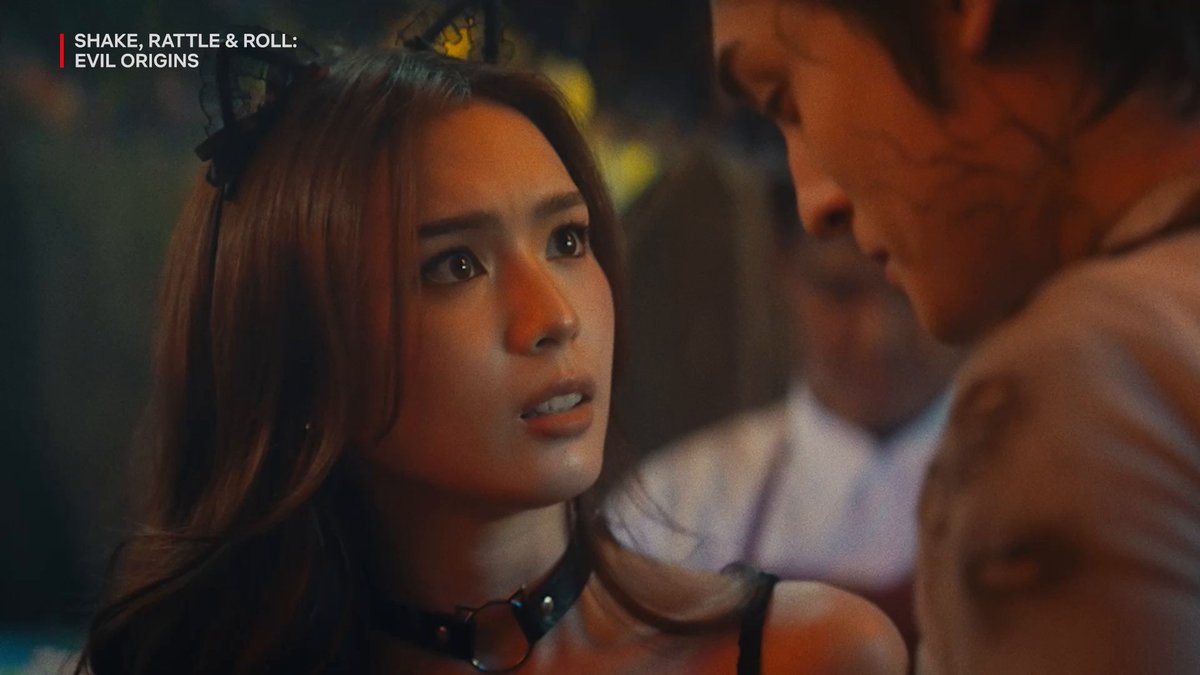 horror movie pero bakit pinakamalakas ko yatang tili dito was when sean accidentally bumped into faye nung na-detain sila 😳 #ShakeRattleAndRollEvilOrigins #FrancineDiaz #SethFedelin #FranSeth