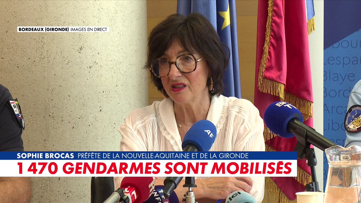 Sophie Brocas, préfète de la Nouvelle Aquitaine : «L'apport des agriculteurs a été déterminant pour aider les pompiers» #MidiNewsETE Toute l'info est à retrouver sur