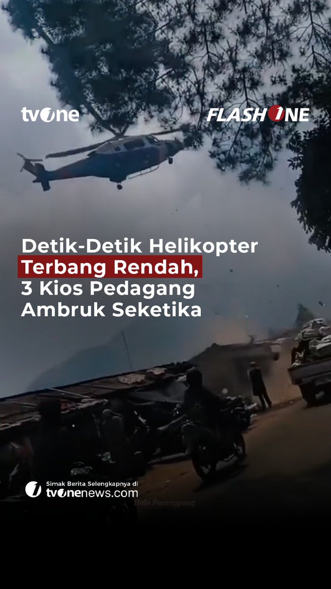 Sebuah helikopter yang diduga milik Mabes Polri melintas rendah di kawasan Pasar Barukai, Cisarua, Kabupaten Bandung Barat. Selengkapnya di video berikut ini! #ForYourInformation #CariBeritaditvOne #BandungBarat #Cisarua #Helikopter #PasarBarukai #PoldaJabar #FYI02 #ZA03