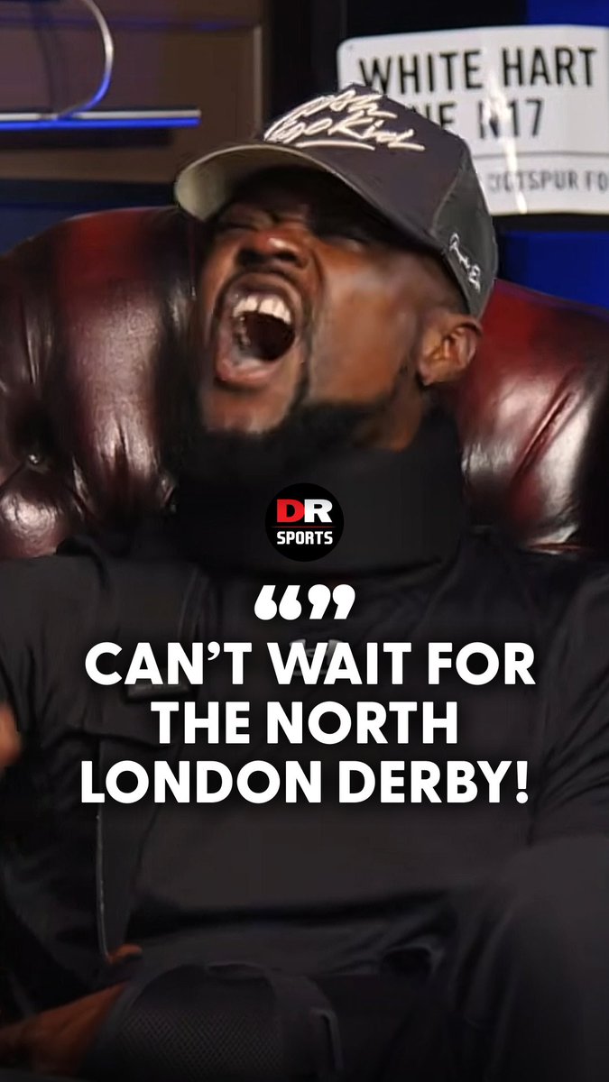 Expressions canโt wait for the North London Derby! ๐ฅ #BestOfEnemies