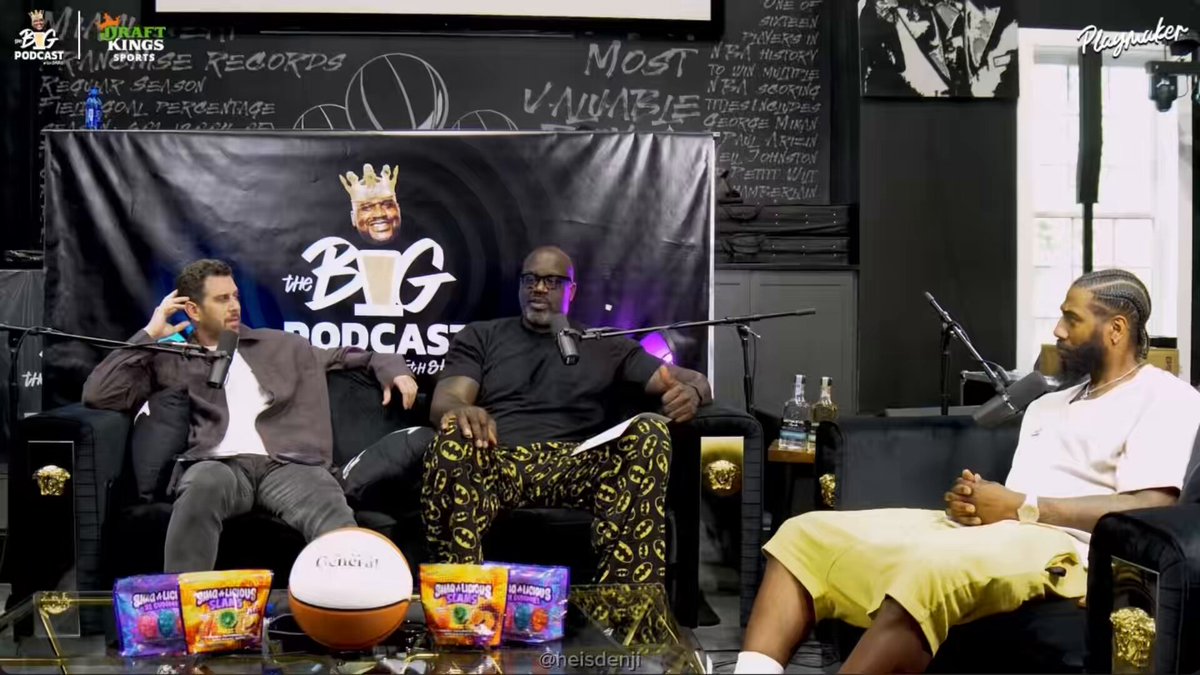 Shaq says LeBron joining the 76ers wouldn’t work because of one thing Host: Philadelphia is waiting to explode, and if he delivers it, this city will ride for LeBron. Shaquille O’Neal: And that’s why it’s not going to work, in my opinion. Tyrese Maxey just worked his ass off to become the man, then Bron comes. Now we got Joel Embiid, it’s too many egos. Three or four people are going to have to say, “All right, you go.” Host: Tyrese Maxey is the guy who I think deserves almost all of the credit for LeBron going there. Embiid has already publicly said, “It’s Maxey’s team. He’s the franchise.” I think LeBron is at that stage of his career where he’s not going to fight. He’s trying to win. Shaquille O’Neal: Not about fight, LeBron likes the ball. Likes to touch it. Host: He also loves making the right pass at the right time. Iman Shumpert: That’s the thing that’s cool about them. It’s 48 minutes, and Bron’s not trying to dominate it for 48 minutes. Shaquille O’Neal: Okay, but hold on. If you touch the ball for six, seven, eight seconds, Bron’s not a catch-and-go with it. When was Jaylen Brown’s best year? Iman Shumpert: Last year. Shaquille O’Neal: Okay, when he had the ball. He’s not going to have that. Iman Shumpert: It’s hard to say, “Coming off my best year, I got to put my ego down.” Shaquille O’Neal: Exactly. Iman Shumpert: Kevin Love was 40 and 20, people! Shaquille O’Neal: On paper, they look deadly, but I’m just trying to think ego-wise. Iman Shumpert: I don’t think they got no ego left. You just want a ring, you just want to win at this point. Shaquille O’Neal: Once I got my name for myself, I’m not stepping back for nobody. Iman Shumpert: That’s why you were Shaq. That’s why you got four of them.