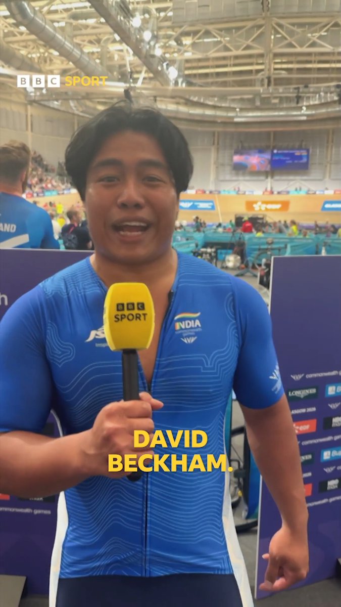 David Beckham is competing at the Commonwealth Games - but it’s probably not the one you’re thinking of! 😅🚴♂️
