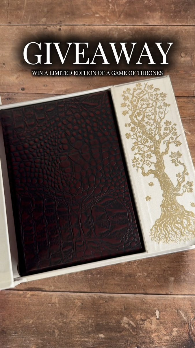 To celebrate 30 years since the publication of A Game of Thrones, we’re giving away our sold-out Limited Edition signed by George R. R. Martin (@grrm_nm). 🐉 To enter, like this post, tag a Westeros fan and follow The Folio Society. Entries close at midnight on 24 August (UK time).