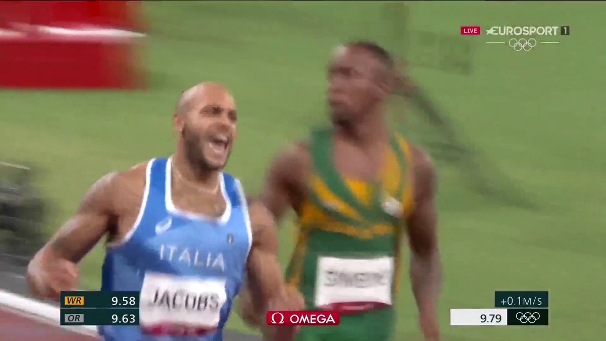 Gli appassionati di Sport ricorderanno per tutta la vita quei minuti del 1° agosto 2021. Trionfo, Apoteosi, Estasi. #Jacobs #Tamberi