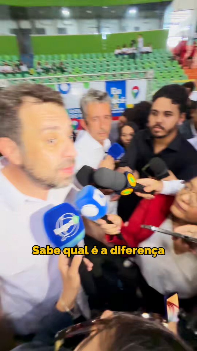 A diferença é clara