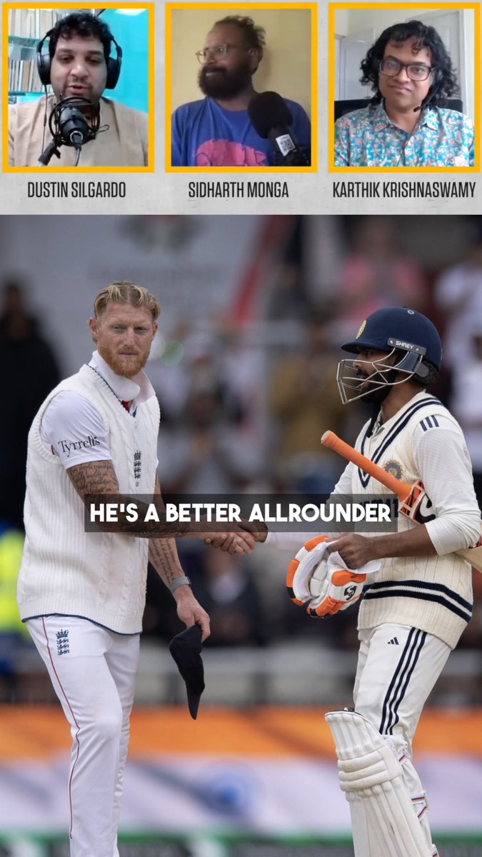 Shakib, Stokes or Jadeja 🤔 Who's the greatest Test allrounder of this generation?