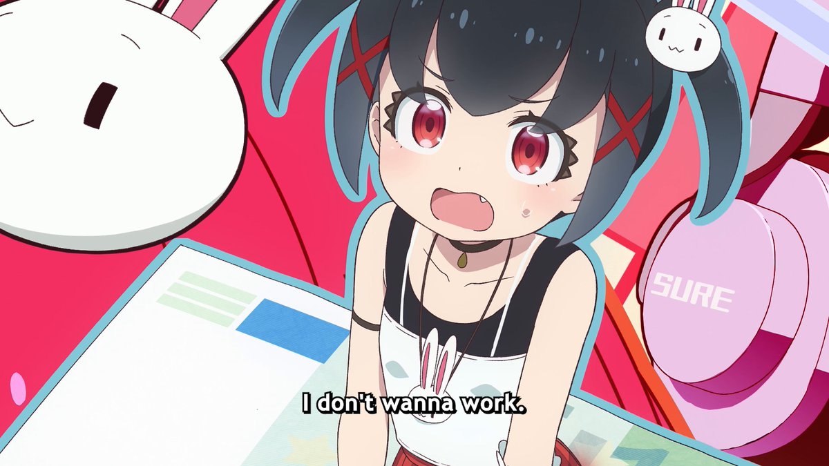 She got into trading to win back the 20 million yen her mother lost, but the market had other plans 😅 FX Fighter Kurumi-chan premieres October 2026 on Crunchyroll.
