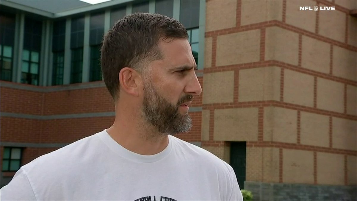 "I wish A.J. [Brown] the best. We had great moments here. ... It's a group effort of how we replace the production there." Nick Sirianni joins NFL Live to talk about the Eagles' offense this season 🏈