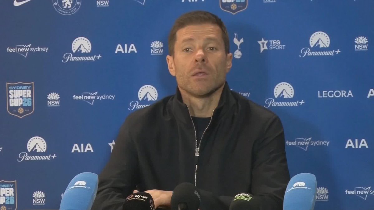"We are happy for him." Chelsea manager Xabi Alonso on welcoming Mykhailo Mudryk back into his squad after he was cleared to return and play for the club following a doping ban 🔵