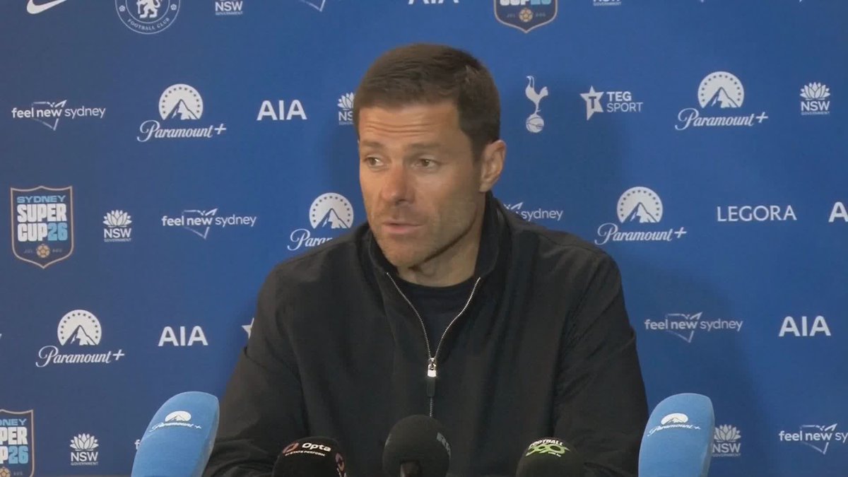 "We are happy for him... we are not able to understand what he's been through" Xabi Alonso on the resolution of Mykhailo Mudryk's anti-doping proceedings.
