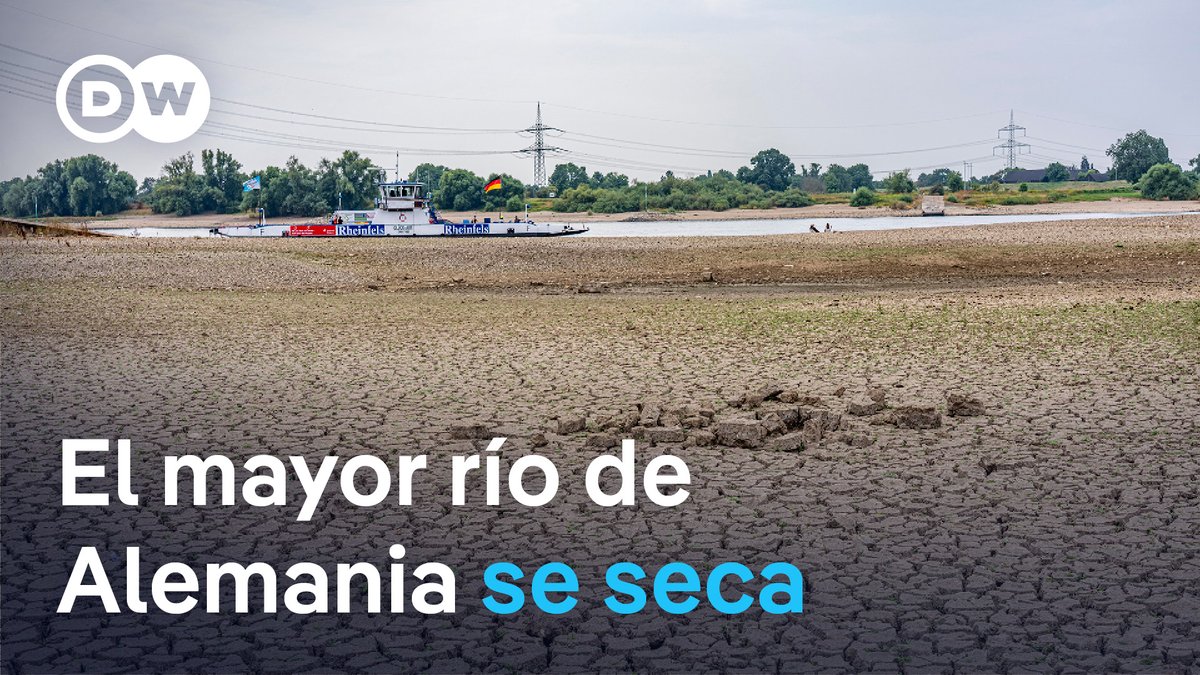 El Rin pierde caudal y pone en jaque al transporte de mercancías Suenan las alarmas en la vía fluvial más importante de Alemania. La bajada del nivel del Rin por la sequía está reduciendo el transporte de mercancías, lo que impacta en el comercio, la industria y la logística en Europa.