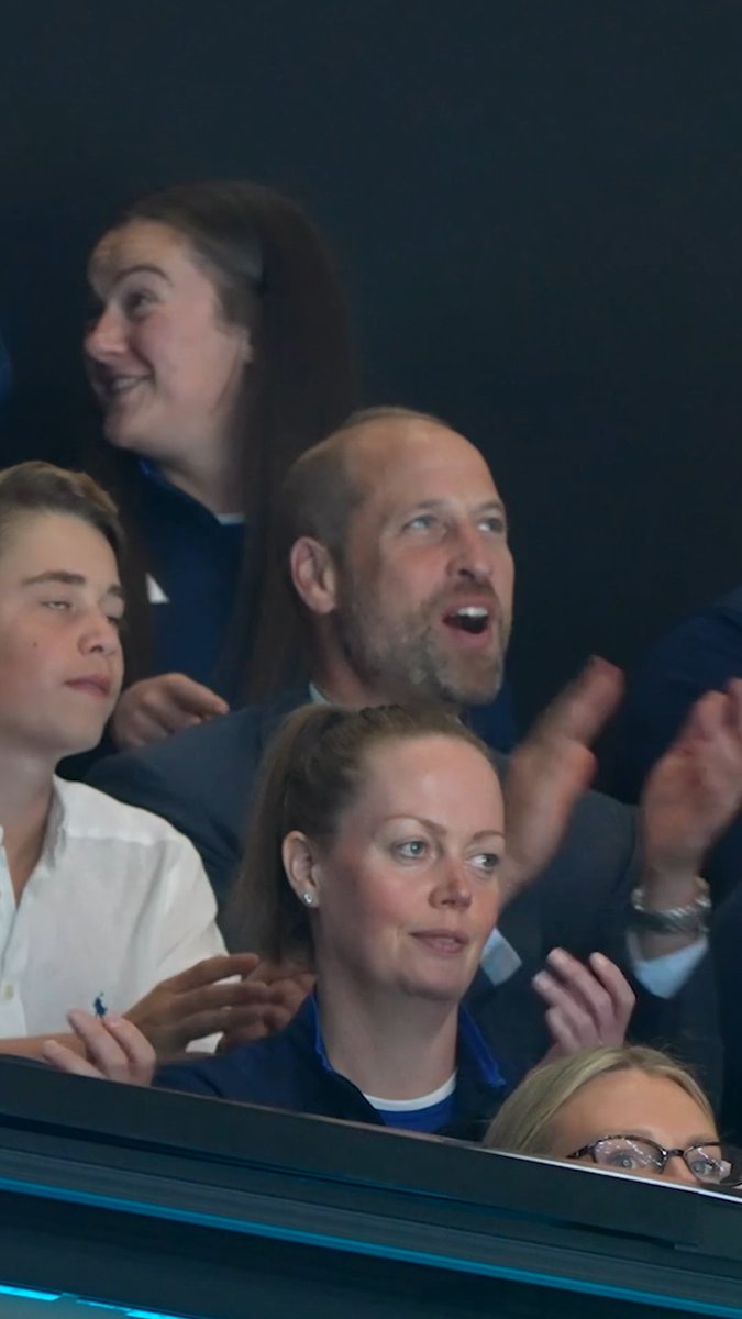 HRH The Prince Of Wales was all of us watching that Australia v Jamaica netball semi-final, alongside Netball Scotland.