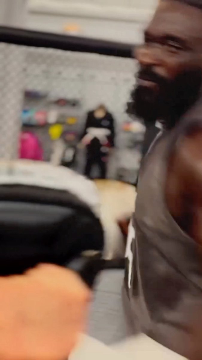 OBA FEMI HAS ENTERED A UFC CAGE TO PREPARE FOR BROCK LESNAR TONIGHT 🔥 #SummerSlam