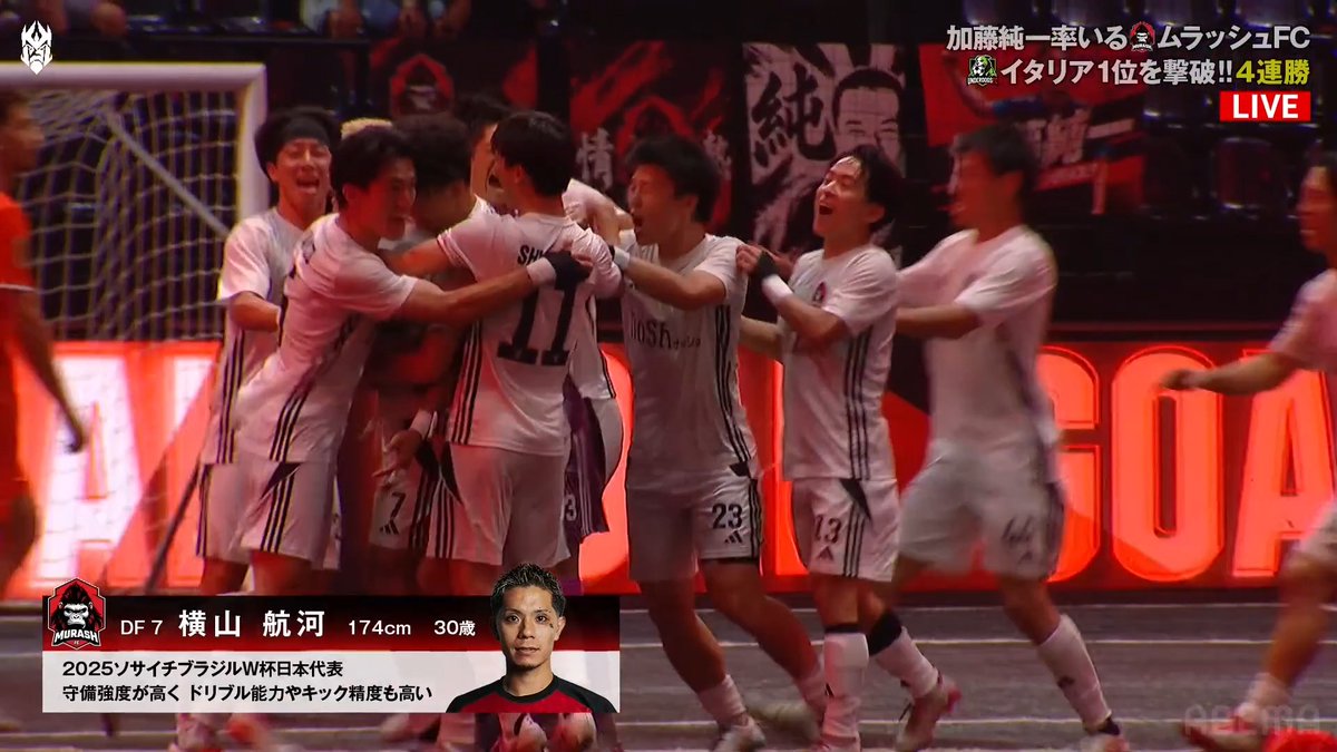 【MURASH FC勝利】これぞジャイアントキリング!!! キングスW杯クラブズ2026 【緊急追加マッチ】 🇮🇹UNDERDOGS FC vs MURASH FC🇯🇵戦 // 最後は横山航河が1人でこじ開けてゴール! 格上相手に圧倒し世界にMURASH FCを見せつけた!! \\ \見逃し配信もハイライトも無料/