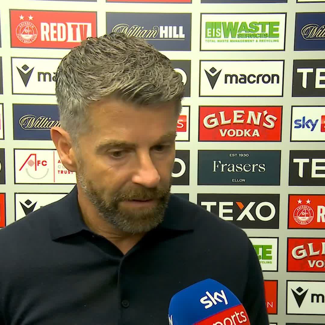 🗣️ "The real test starts now" Stephen Robinson ahead of Aberdeen's season opener against Hearts ⤵️