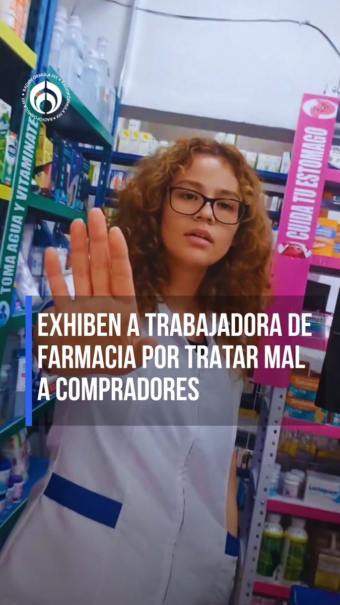 🔴Exhiben a trabajadora de farmacia por tratar mal a compradores… y ella dice que no necesita trabajar porque tiene carro del año. 😅🚗💅 #RFmx #Imperdible