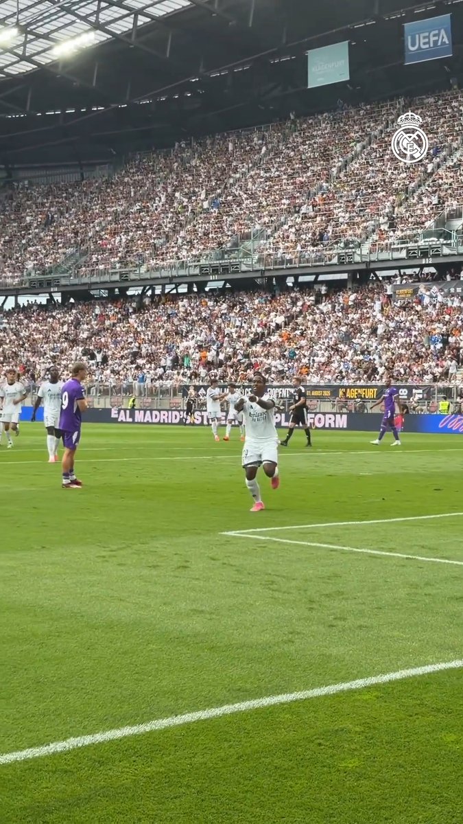 🥁 Y el primer gol de la 26/27 es para... ¡Endrick!