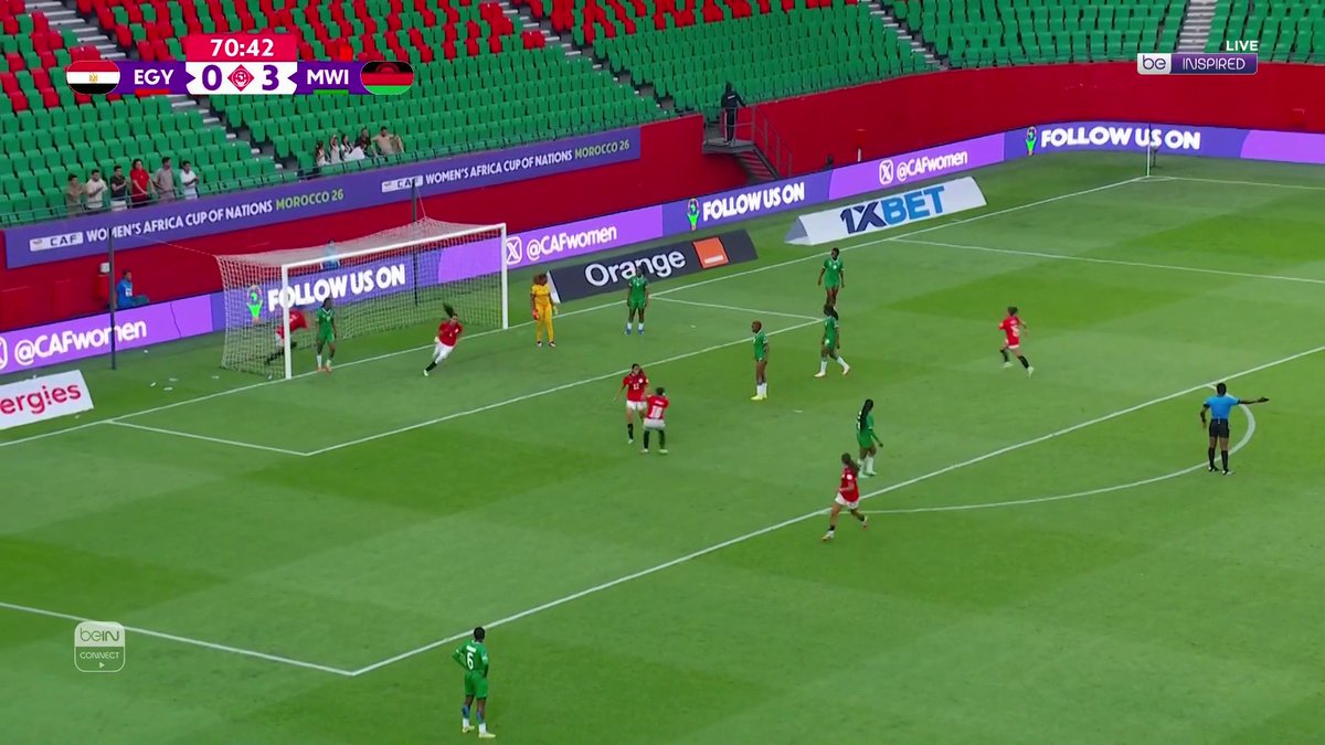 إيمان قاسم تسجل الهدف الأول لمنتخب مصر #كأس_أمم_إفريقيا_للسيدات2026