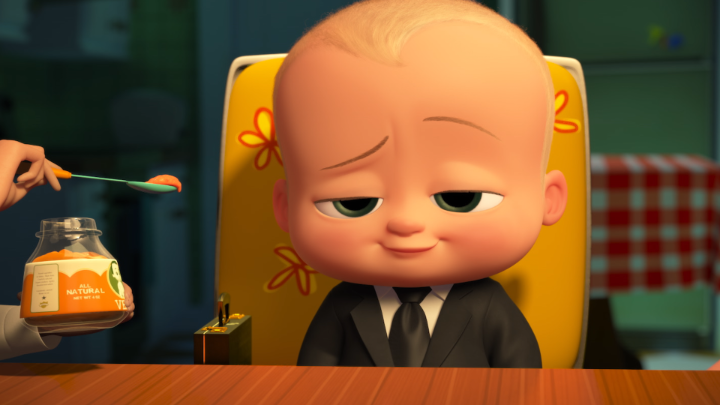 Boss Baby had him going craaaaazy
