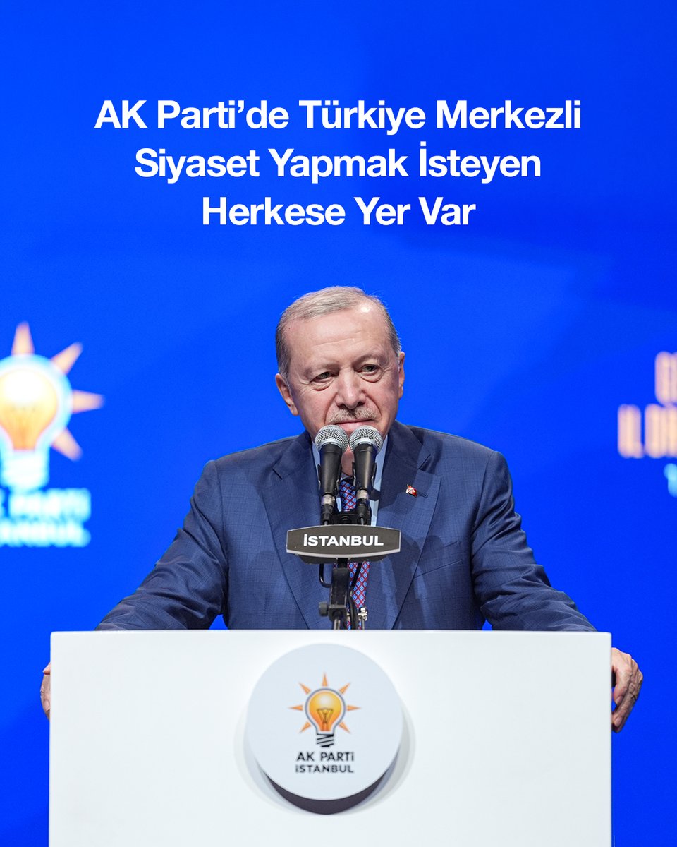 AK Parti’nin cümle kapısı millete sevdalı olan, millete hizmet aşkıyla yanan herkese sonuna kadar açıktır. Bu çatının altında Türkiye merkezli siyaset yapmak, Türkiye’ye hizmet etmek isteyen her bir insanımıza yer vardır.