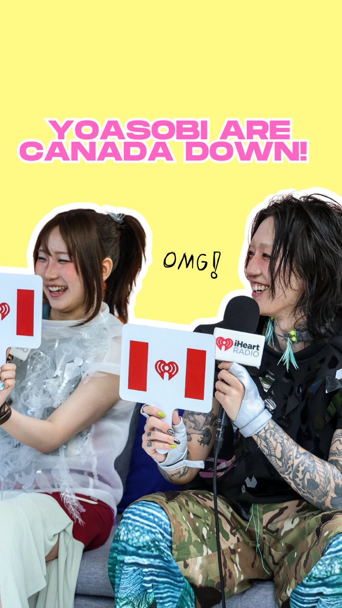 YOASOBI take a fun Canadian quiz to find out what they should try next! ๐จ๐ฆ๐ Watch the full chat with #yoasobi to find out more about their recent album! โคต๏ธ #Ayase #LilasIkuta