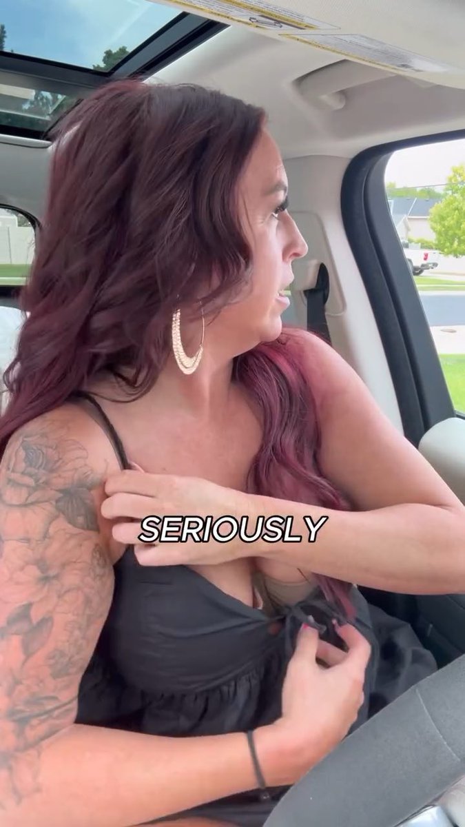 Why is this?! I genuinely need to know… #milf #dating #undressing #car #single #hotwife