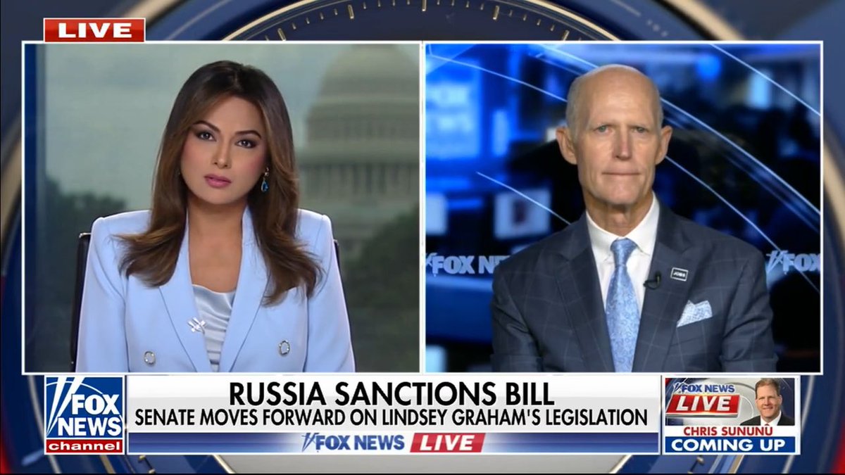 Putin is a thug. The sanctions we voted for will hold him and his regime accountable. Nobody should be buying oil from a country that kills innocent civilians and attacks America and our allies.