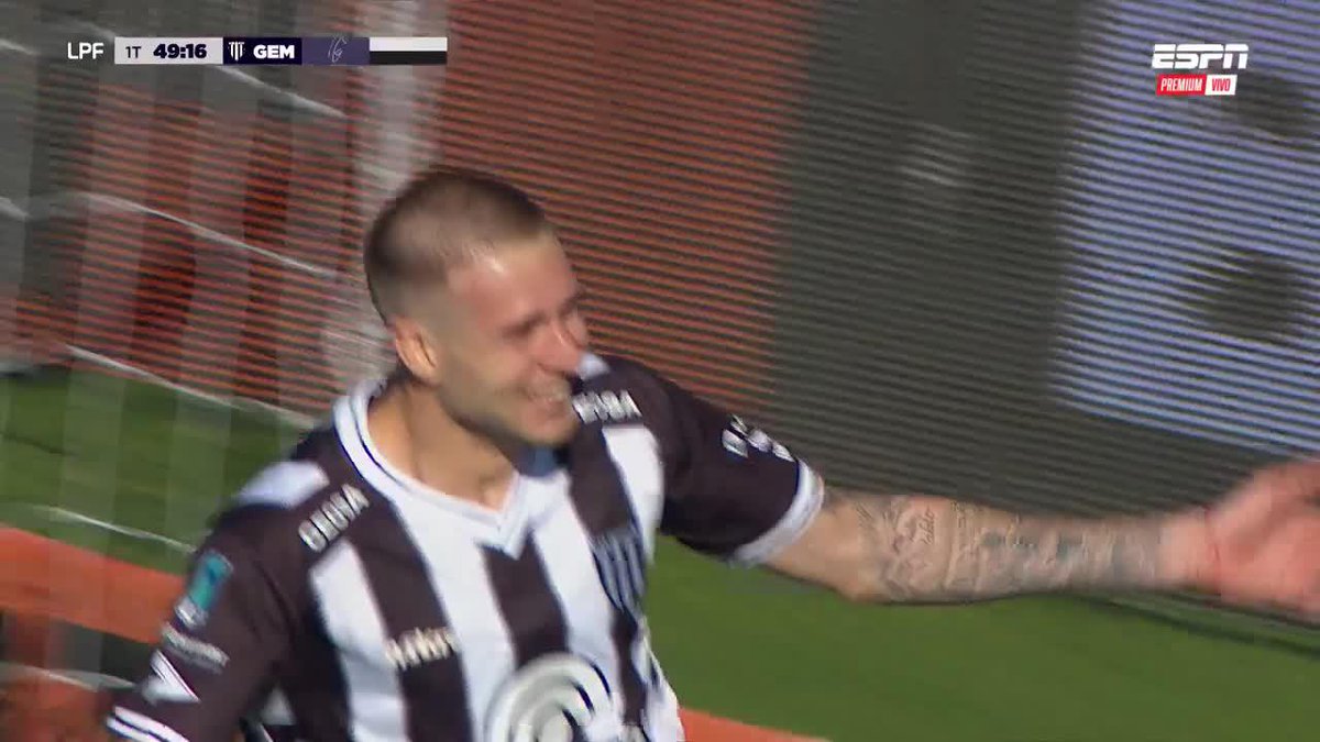 NO FALLÓ DESDE LOS DOCE PASOS: Módica remató seguro y marcó el 1-0 de Gimnasia de Mendoza contra Unión. ▶️ ESPN Premium | Suscribite al Pack Fútbol | #TorneoClausura 🇦🇷