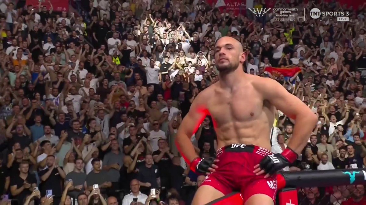 TONIGHT BELONGS TO UROŠ MEDIĆ!!! 🇷🇸 Medić has defeated Daniel Rodriguez in the main event! #UFCBelgrade | Stream TNT Sports on HBO Max