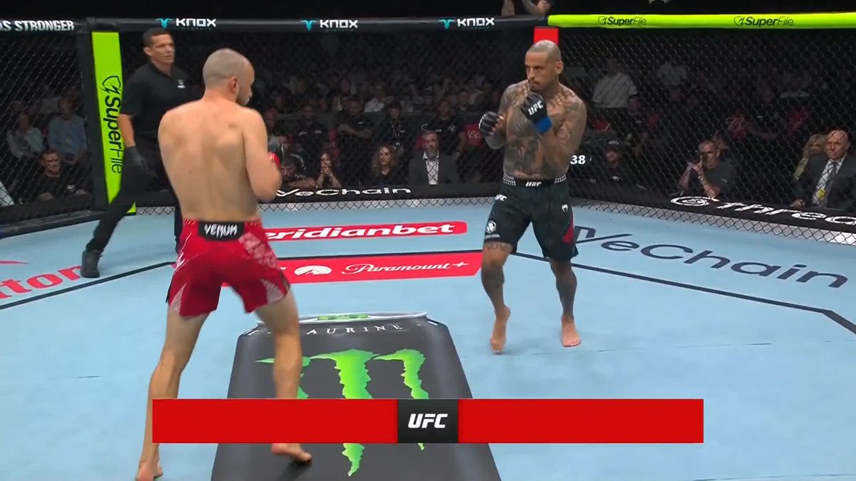 Un sueño cumplido para todo peleador 🫡 🇷🇸 Uroš Medić solo necesitó 30 segundos para noquear y ganar en casa #UFCBelgrade | Ver en vivo por Paramount+ Deportes