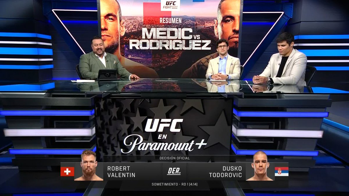 💥 Robert Valentin MMA 🇨🇭 terminó la pelea con una guillotina en el primer round 💢 #UFCBelgrade | Ver en vivo por Paramount+ Deportes