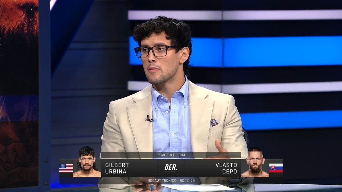 🔥 GILBERT URBINA 🇺🇸 🇲🇽 termina la pelea de forma impresionante en el primer round y arruina la fiesta en serbia 😮💨 #UFCBelgrade | Ver en vivo por Paramount+ Deportes