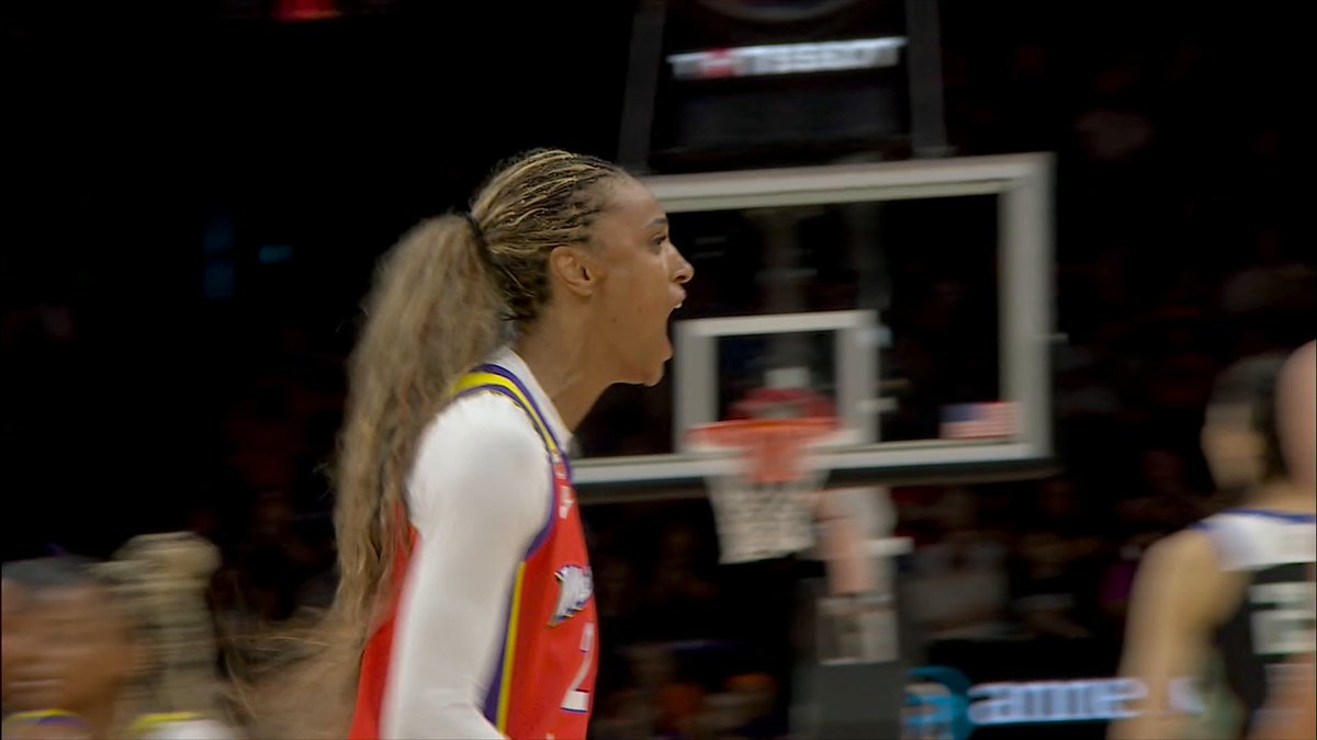 The 17-year vet has Phoenix ROCKIN' 🔥 Watch DeWanna Bonner and the Mercury take on Sabrina Ionescu and the Liberty NOW on ABC and the ESPN App🍿