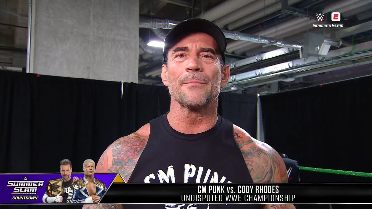 .player/coach is ready for #SummerSlam AND Cody Rhodes! 💪 #SummerSlam streams TONIGHT at 6PM ET/3PM PT on the ESPN App with ESPN Unlimited!