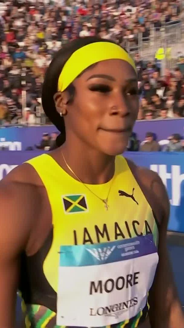 Jamaica's quartet secure ๐๐๐๐ in the Women's 4x100m ๐ฏ๐ฒ๐ Ashanti Moore does enough to secure victory ๐คฏ ๐บ Stream #Glasgow2026 on DStv: #SSCommonwealthGames