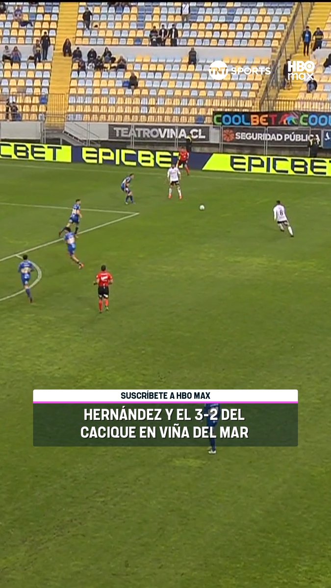 😮💨🏁🏆 ¡TREMENDA CALIDAD, PIBE! Leandro Hernández definió con categoría y puso en ventaja a #ColoColo en su visita a Everton, en este #MatchdaySábado. ¡Disfruta la #LigaDePrimeraMercadoLibre 2026! Suscríbete a #TNTSportsenHBOMax 📲