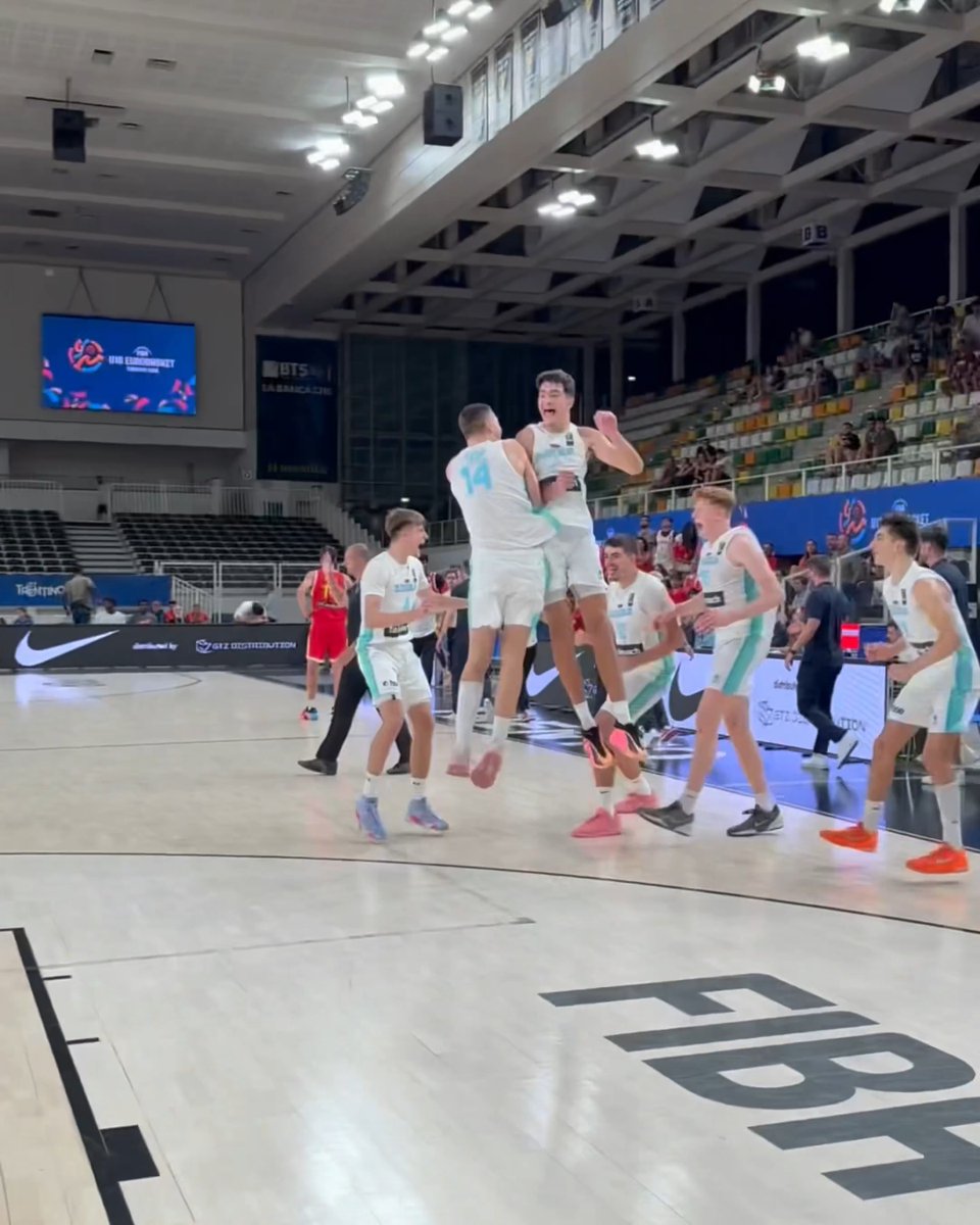 AFTER THE TITLE WITH AT #U20EUROBASKET, SLOVENIA TAKE THE #U18EUROBASKET FINAL! 🤯🇸🇮