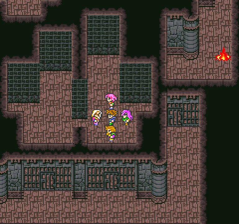 When the party meets Cid and laughs in 16-bit 🤭 - Final Fantasy V (SNES)