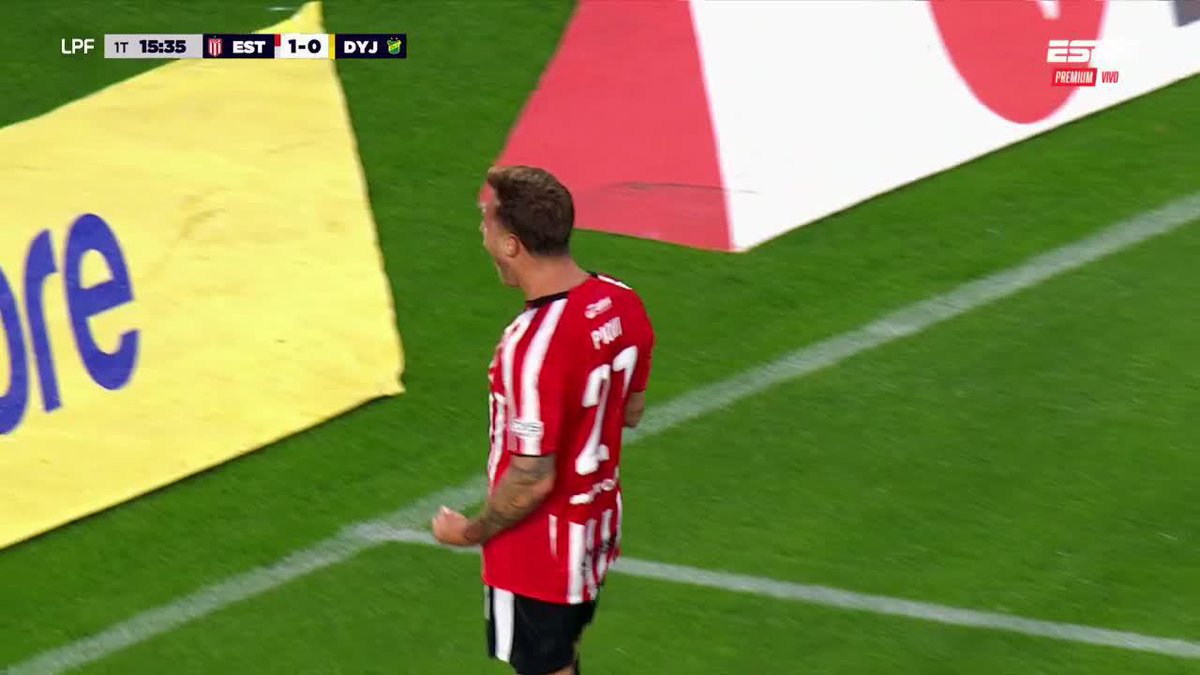 ¡GOLAZO DEL PINCHA! Piovi definió excelente tras una extraordinaria jugada colectiva y puso el 2-0 de Estudiantes ante Defensa y Justicia. ▶️ ESPN Premium | Suscribite al Pack Fútbol | #TorneoClausura 🇦🇷