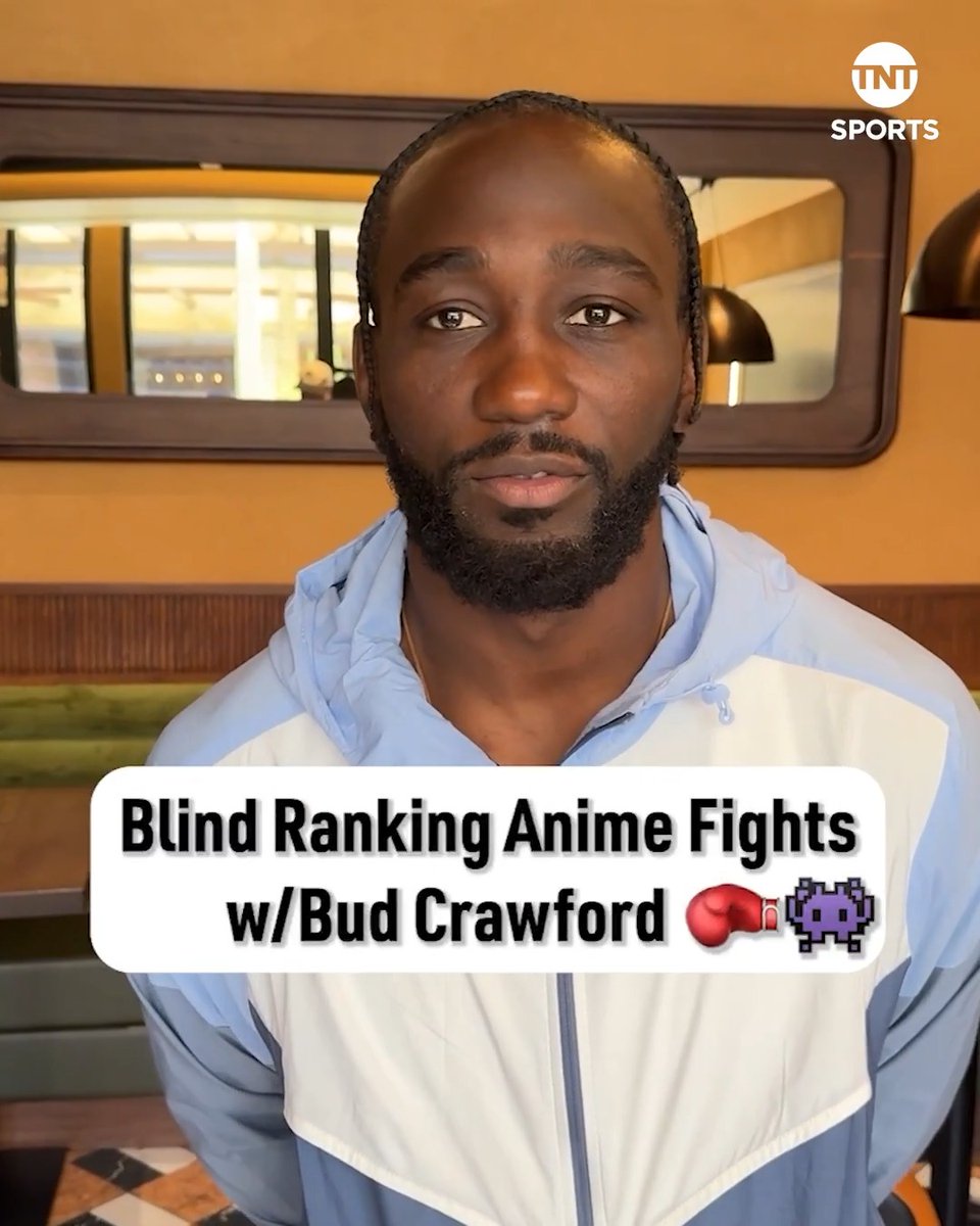 .Terence Crawford ➡️ BIG Dragon Ball fan 🔥 How'd he do blind ranking some of the best anime fights? 👀