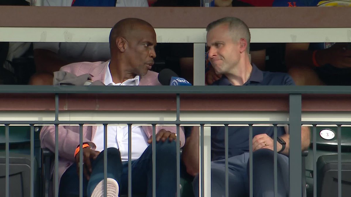 "You're definitely locked-in, but keep that going. Don't try to do too much." Doc Gooden shares with Steve Gelbs what he discussed with Christian Scott before today's game: