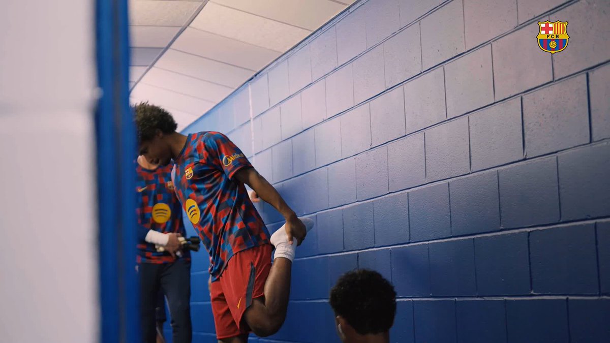 🎬 Adeyemi's debut, from the inside. 🍿 Available on Barça Play: