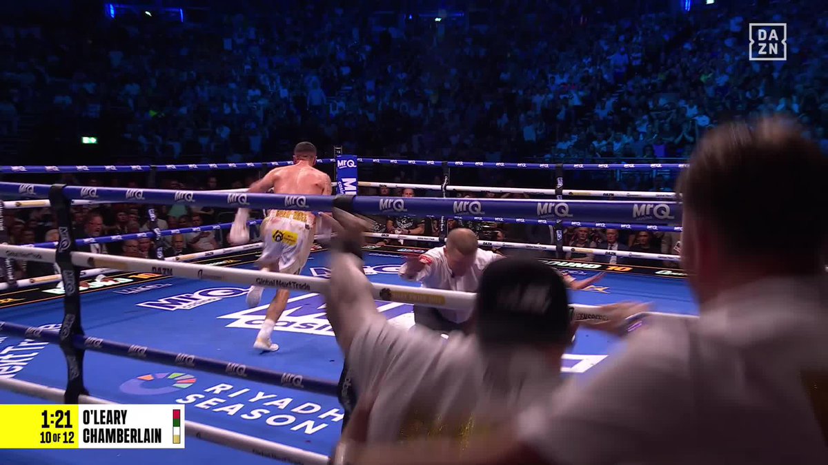 MARK CHAMBERLAIN KNOCKS OUT PIERCE O'LEARY 😱 #OLearyChamberlain ▪️