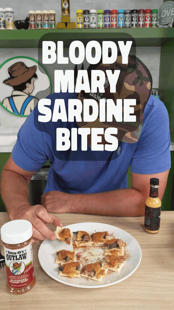 Sardines... Some people get 'em. Some people don't. 😂🐟 If you're on Team Sardines, these Bloody Mary Sardine Bites are about to become your new favorite snack. Big shoutout to Trina's Hot Sauce for bringing the perfect kick to every bite. Between the bold flavors, the Bloody Mary twist, and a little heat, these are anything but boring. Now settle the debate... Are you grabbing one, or are you walking away? 👀 Yum Yum Get Ya Sum!