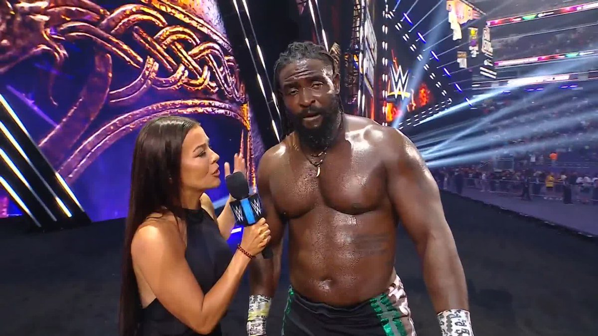 "The future is ME" 🙌 Oba Femi wwe