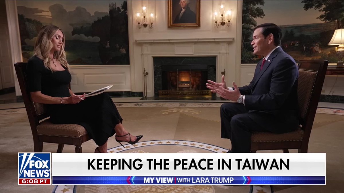 Secretary of State Marco Rubio says maintaining a working relationship with China requires a "delicate balancing act." He warns that any military or economic conflict between the U.S. and China would be "catastrophic" for both countries and the world. Rubio adds the U.S. must protect its national interests without escalating tensions.