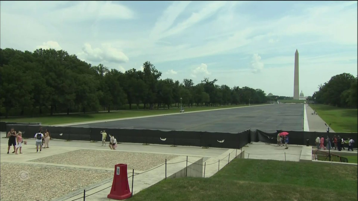 President Trump on Saturday took issue with U.S. Attorney Jeanine Pirro’s decision to dismiss charges against former U.S. Olympic canoeist David Hearn, who was accused of vandalizing the Lincoln Memorial Reflecting Pool. Pirro found that the peeled paint was actually caused by "flawed installation by the contractor.” CBS News’ Olivia Rinaldi has the latest.