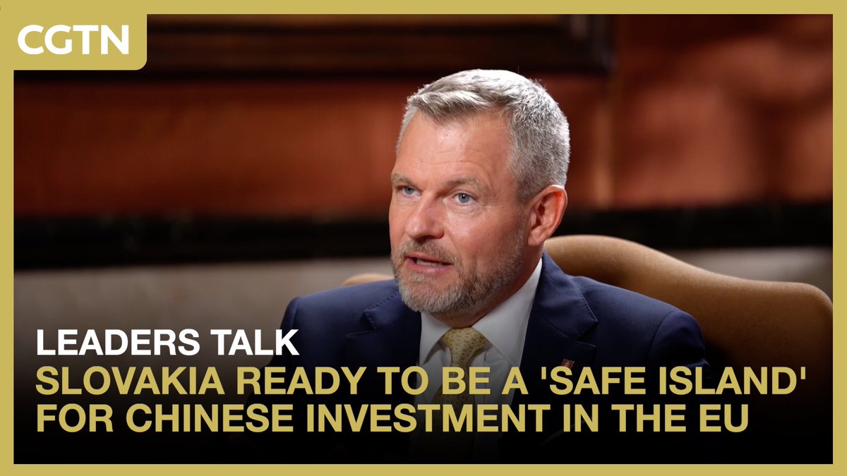 On Leaders Talk, Slovak President Peter Pellegrini says that Slovakia is ready to help build closer China-EU ties and provide a favorable environment for Chinese investment in the bloc.