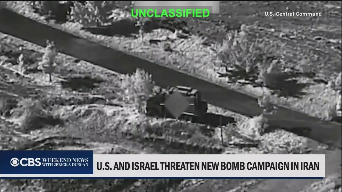 The U.S. and Israel threatened a new bombing campaign against Iran, with the regime warning it will hit back. CBS News’ Imtiaz Tyab has the latest.